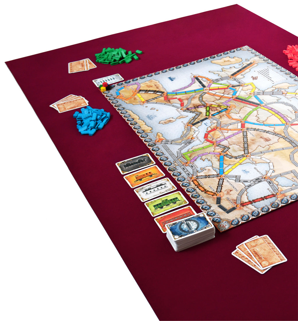 Board Game Mat Ticket to Ride